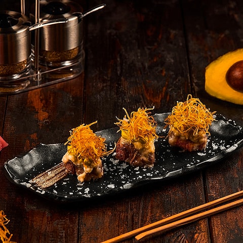 MEAT SUSHI - Nusr-Et signature dish